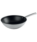 LACOR wok antiadherente FOODIE acero 18/10 apto para inducción 45728