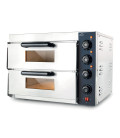 LACOR horno pizza doble LECCO fondo piedra 3000W hasta 300ºC 69632