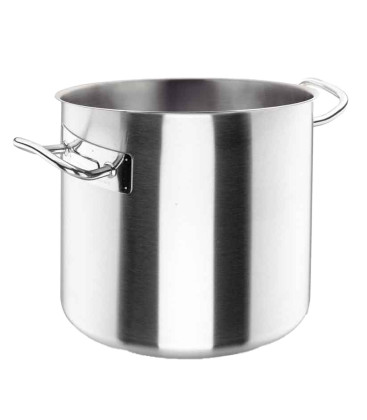 LACOR olla recta sin tapa CHEF-CLASSIC acero 18/10 uso profesional