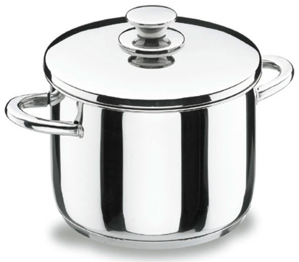 Olla Recta con Tapa Vitrocor de Lacor