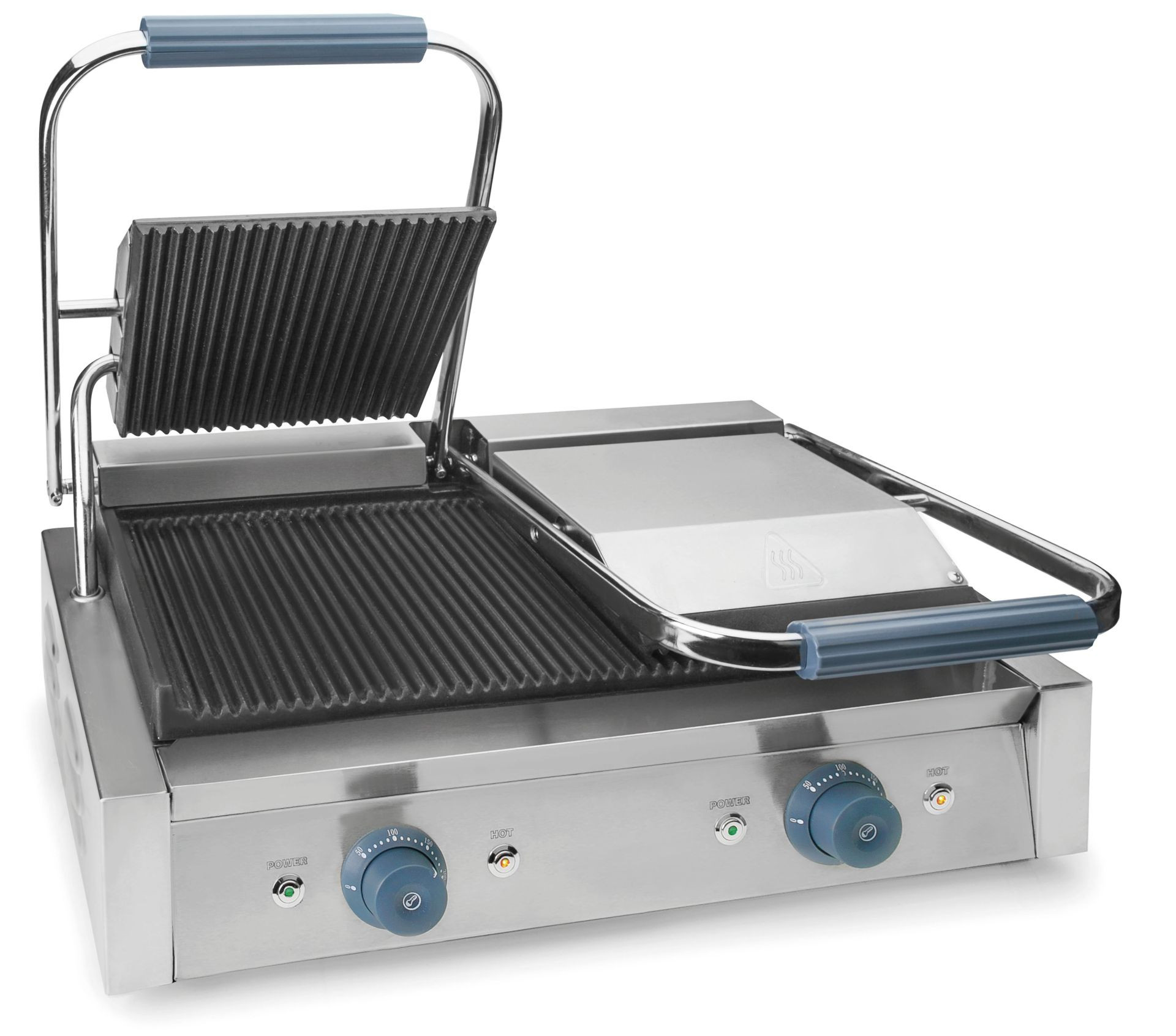 Plancha Doble Grill Acanalada 4.4 Kw de Lacor