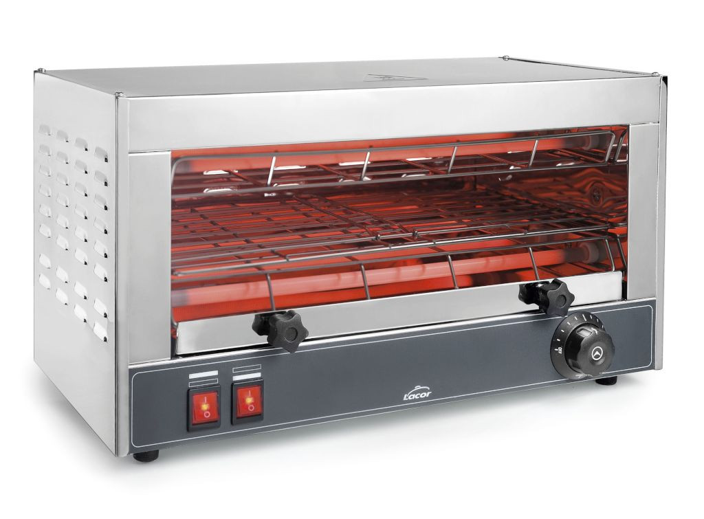 Tostador Eléctrico Horizontal Parrilla Simple 2000W de Lacor