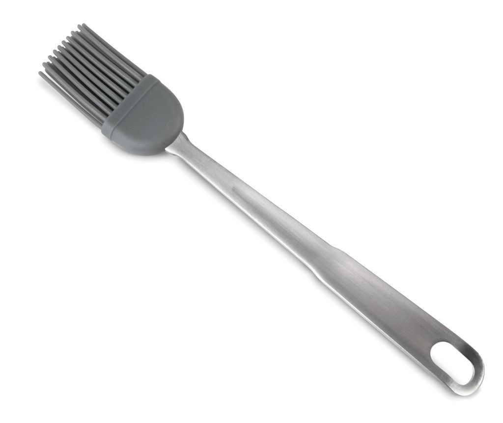 Pincel Silicona Estrecho Mango Inoxidable de Lacor