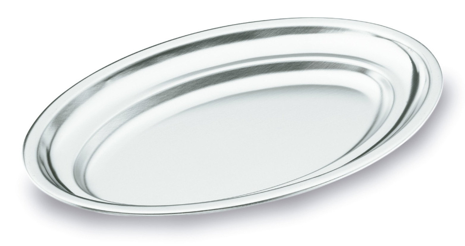 Fuente Oval Pulido Satinado Inoxidable 18/10 de Lacor