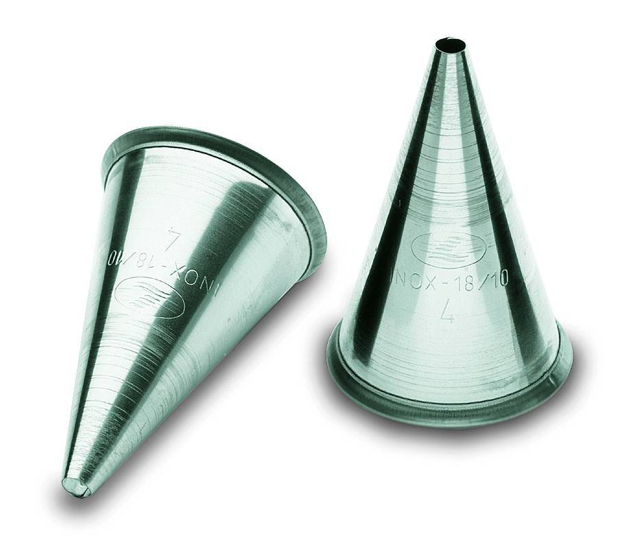 Pack 6 Boquilla Redonda Inoxidable de Lacor