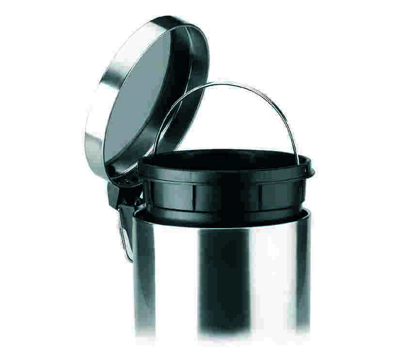 Papelera Inoxidable con Pedal 3 L de Lacor