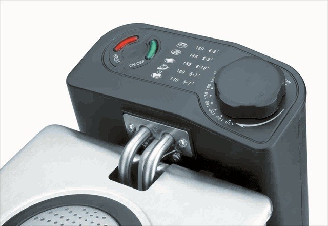 Freidora Eléctrica 4 L 2500 W con Grifo de Lacor