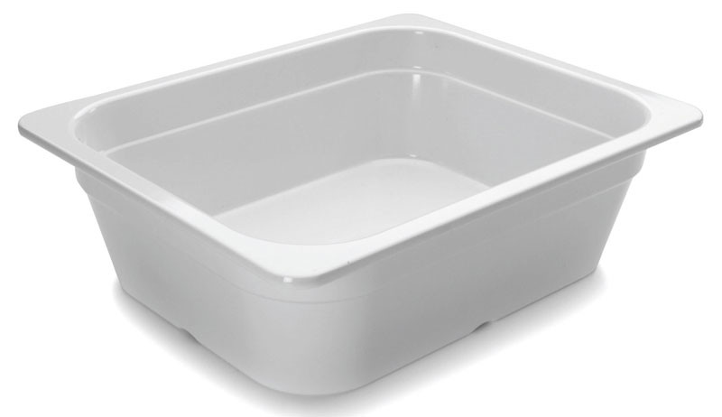 Cubeta GN 1/2 MELAMINA BLANCA de Lacor