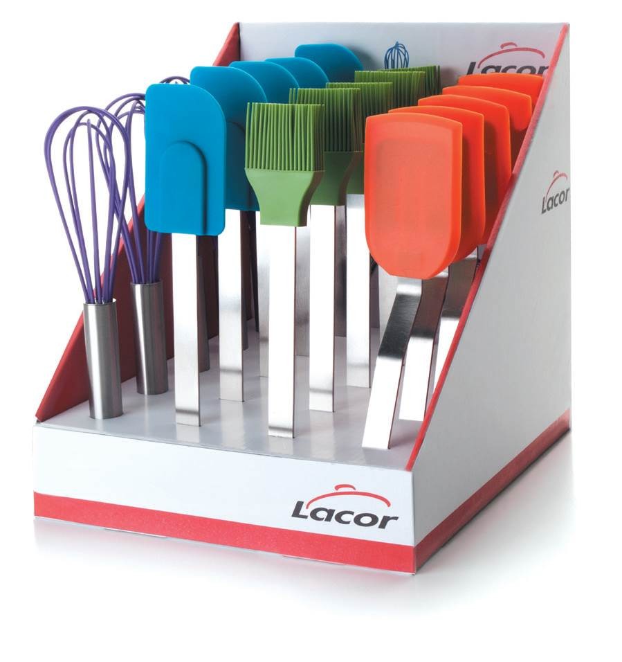 Caja Display 20 Pcs Reposteria Silicona de Lacor