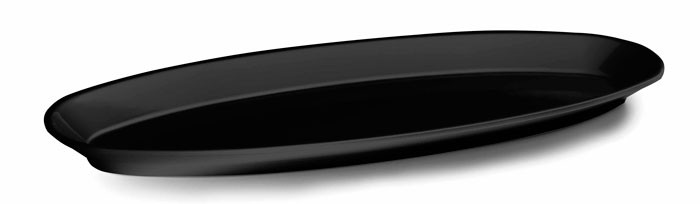 Fuente pescado Black melamina serie Classic de Lacor
