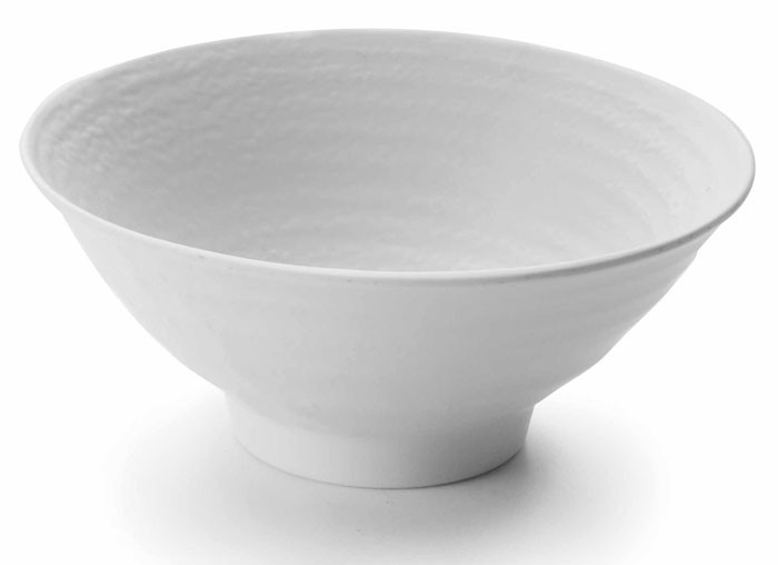 Bol redondo melamina serie White de Lacor