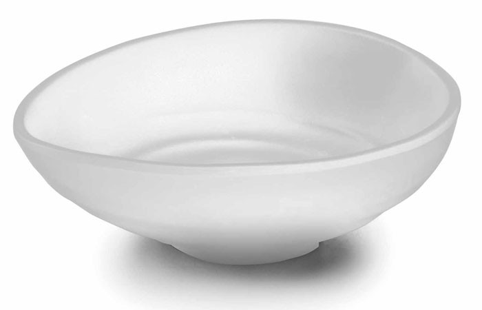 Fuente redonda melamina serie White de Lacor