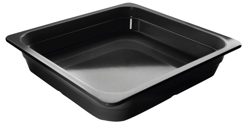 Cubeta GN 2/3 MELAMINA NEGRA de Lacor