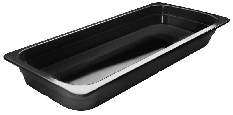 Cubeta GN 2/4 MELAMINA NEGRA de Lacor