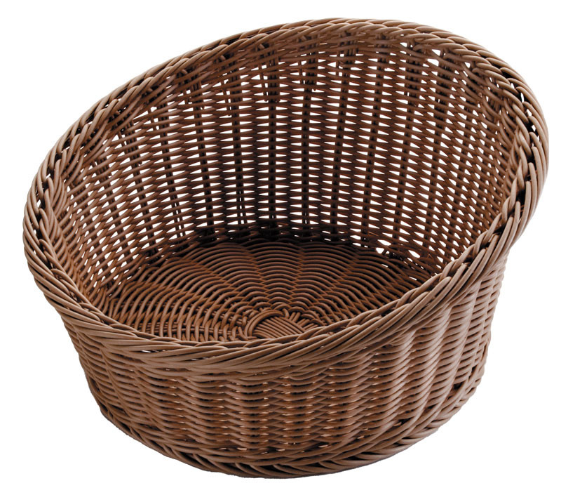 Cesta de pan redonda maxi marrón de Lacor