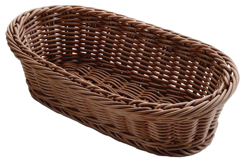 Cesta de pan oval marrón de Lacor