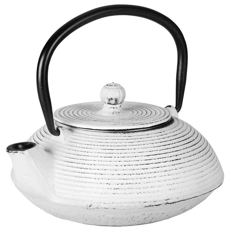 Tetera hierro fundido WHITE 0.5L de Lacor