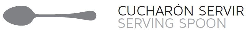 Cucharon Servir Modelo Príncipe de Jay