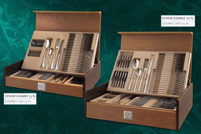 Estuche Elegance 113 Piezas Modelo Grafito de Jay