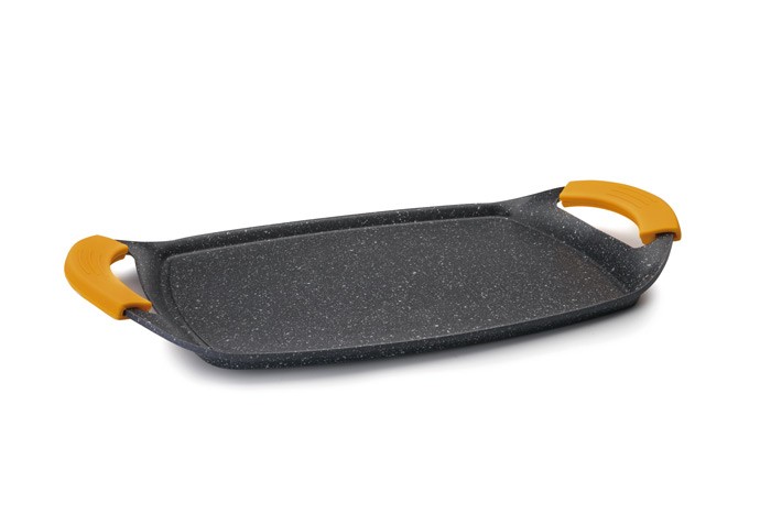 Grill plancha liso BASIC-STONE de Ibili