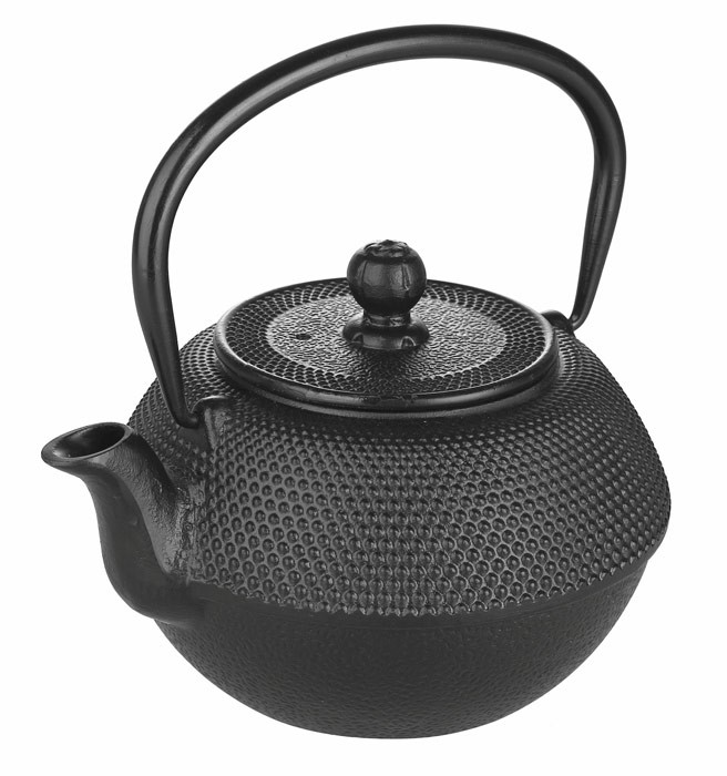 Tetera hierro fundido negra de Ibili