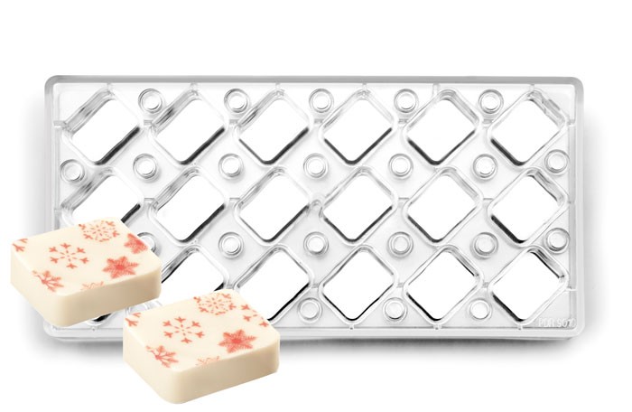 Molde bombón magnético rectangular de Ibili