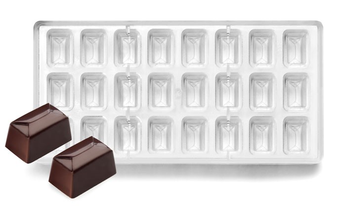 Molde bombón rectangular de Ibili