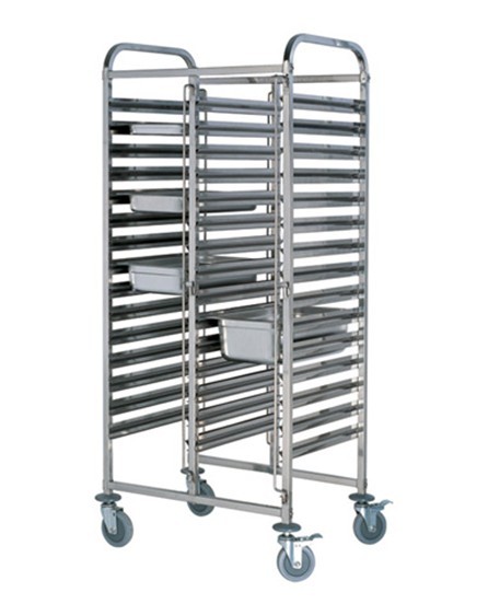 Carro bandejero doble CB-32 GN 1/1 de Irimar