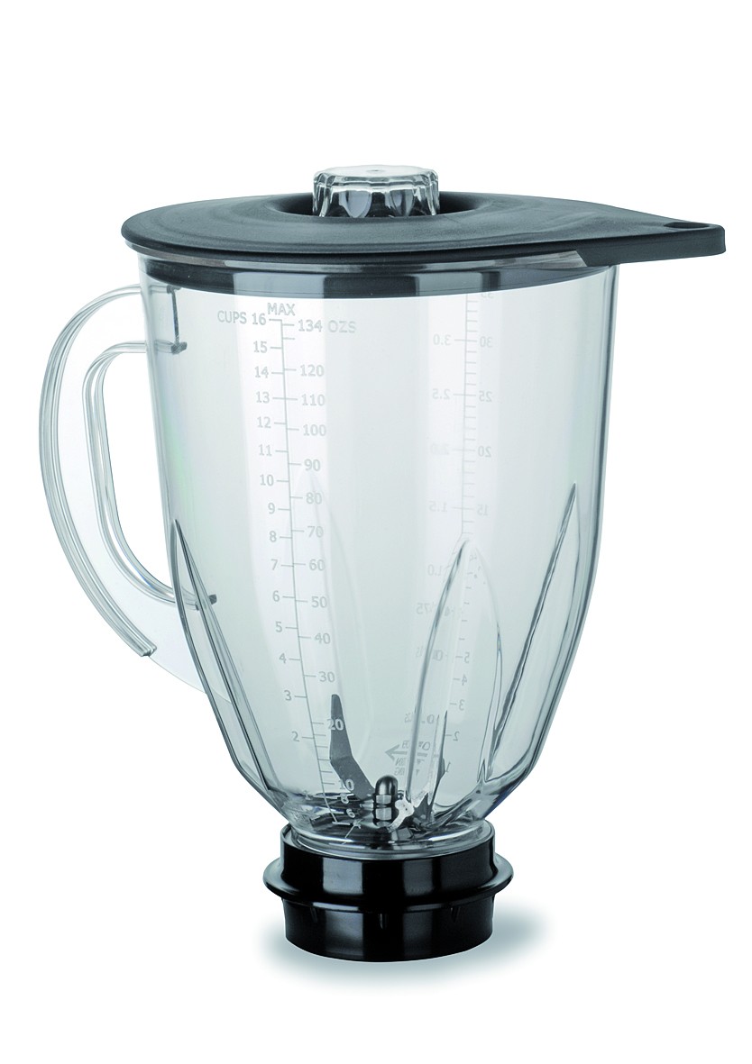 Vaso 4 l policarbonato con cuchilla hielo de Irimar