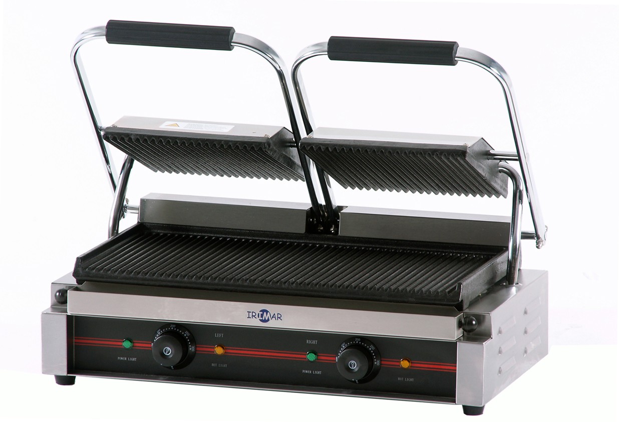 Plancha grill doble GR-475 M de Irimar