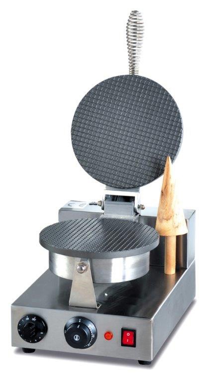 IRIMAR barquillera eléctrica BARQ-S 1000W 21cm antiadherente