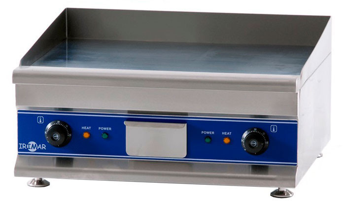 Plancha eléctrica lisa PLE-400CD de Irimar
