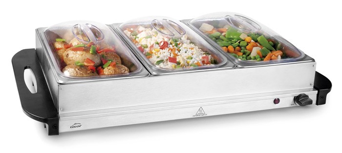 Calentador para buffet 3xGN1/3 de Lacor