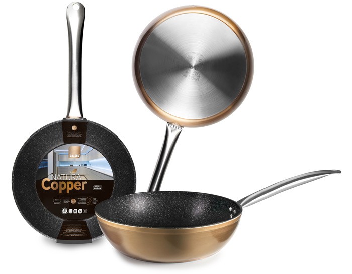 Sartén honda Natura COPPER de Ibili