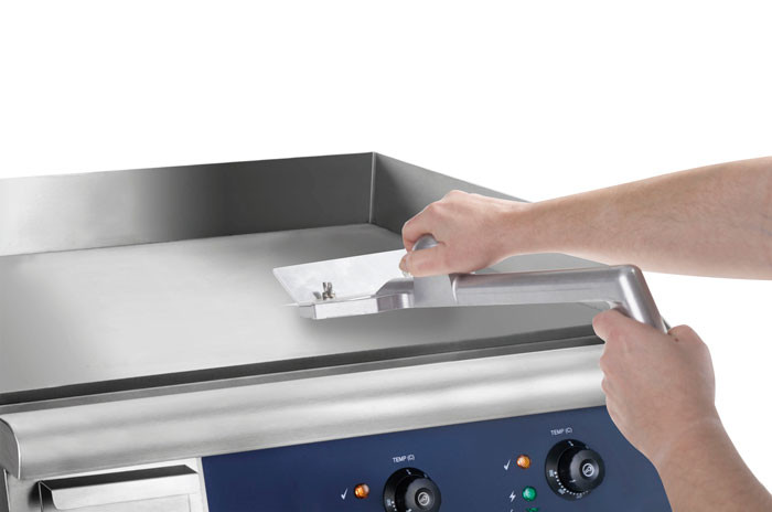 Rasqueta profesional para grill de Lacor