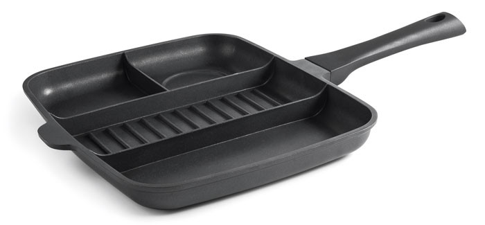 Sartén con compartimentos TITANIUM de Lacor
