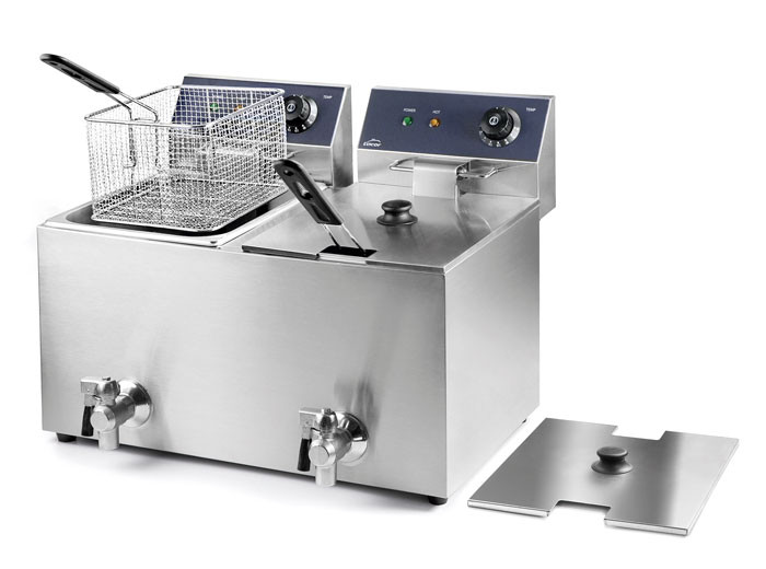 Freidora eléctrica con grifo 3250W de Lacor