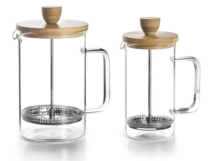 Cafetera francesa Wood de Lacor