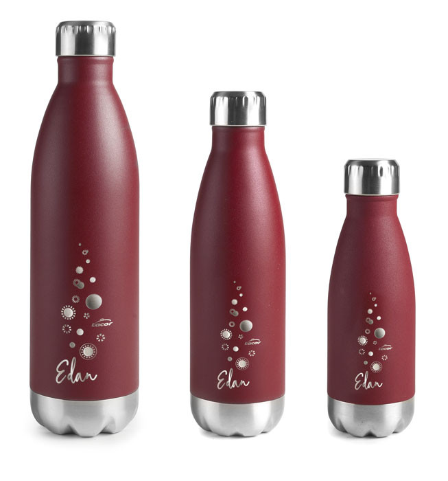 Botella inoxidable Edan Red de Lacor