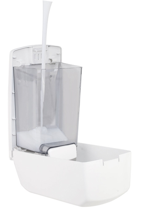 Dispensador de jabón y gel WHITE de Lacor