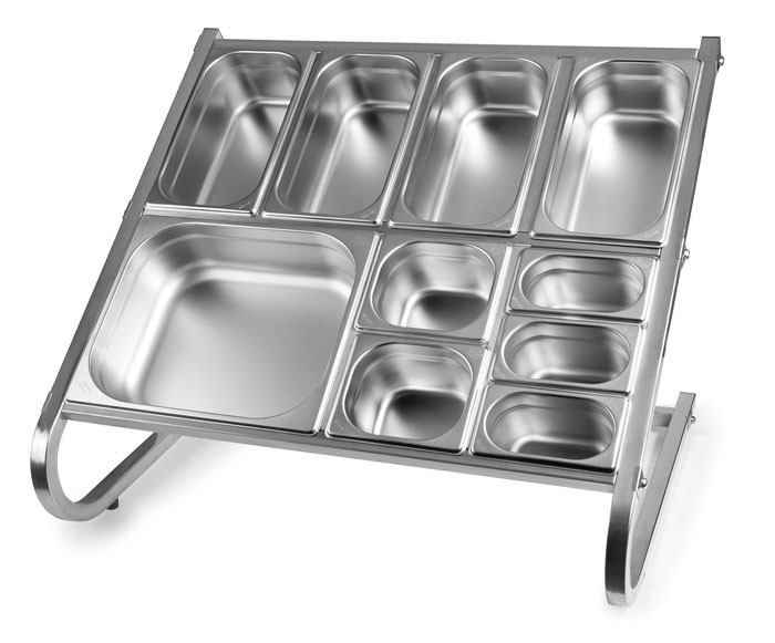 Soporte para cubetas Gastronorm de Lacor