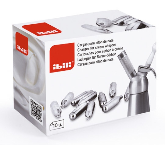 Set 10 Botellas Sifón N2O de Ibili