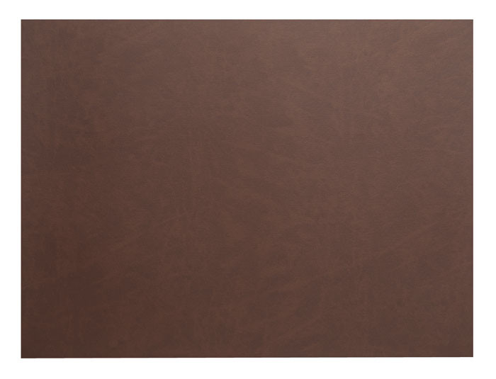 Mantel individual rectangular de cuero reciclado de Lacor