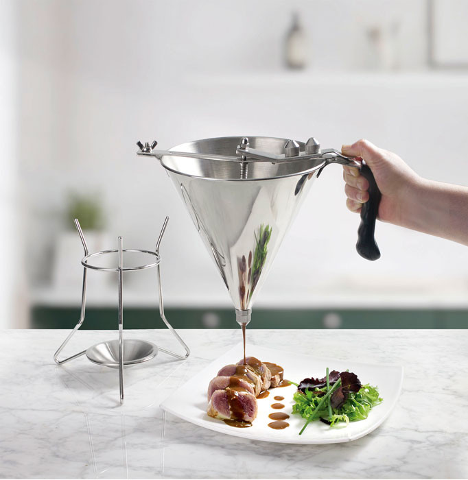 Embudo dosificador inox de Lacor
