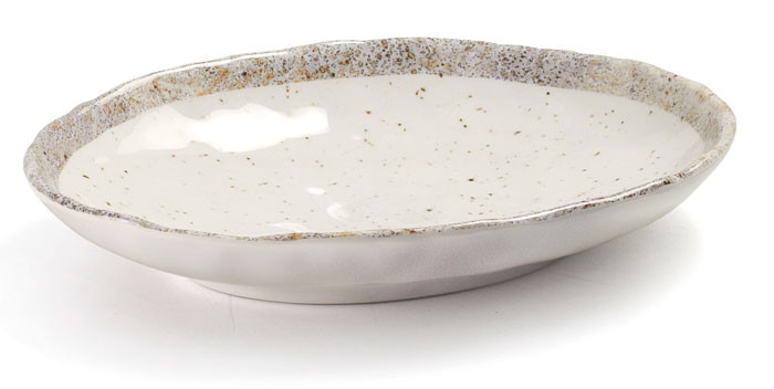 Fuente oval de melamina serie Earth de Lacor