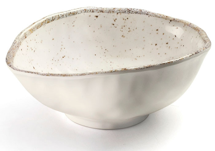 Bol oval de melamina serie Earth de Lacor