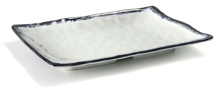Fuente rectangular de melamina serie Sea de Lacor