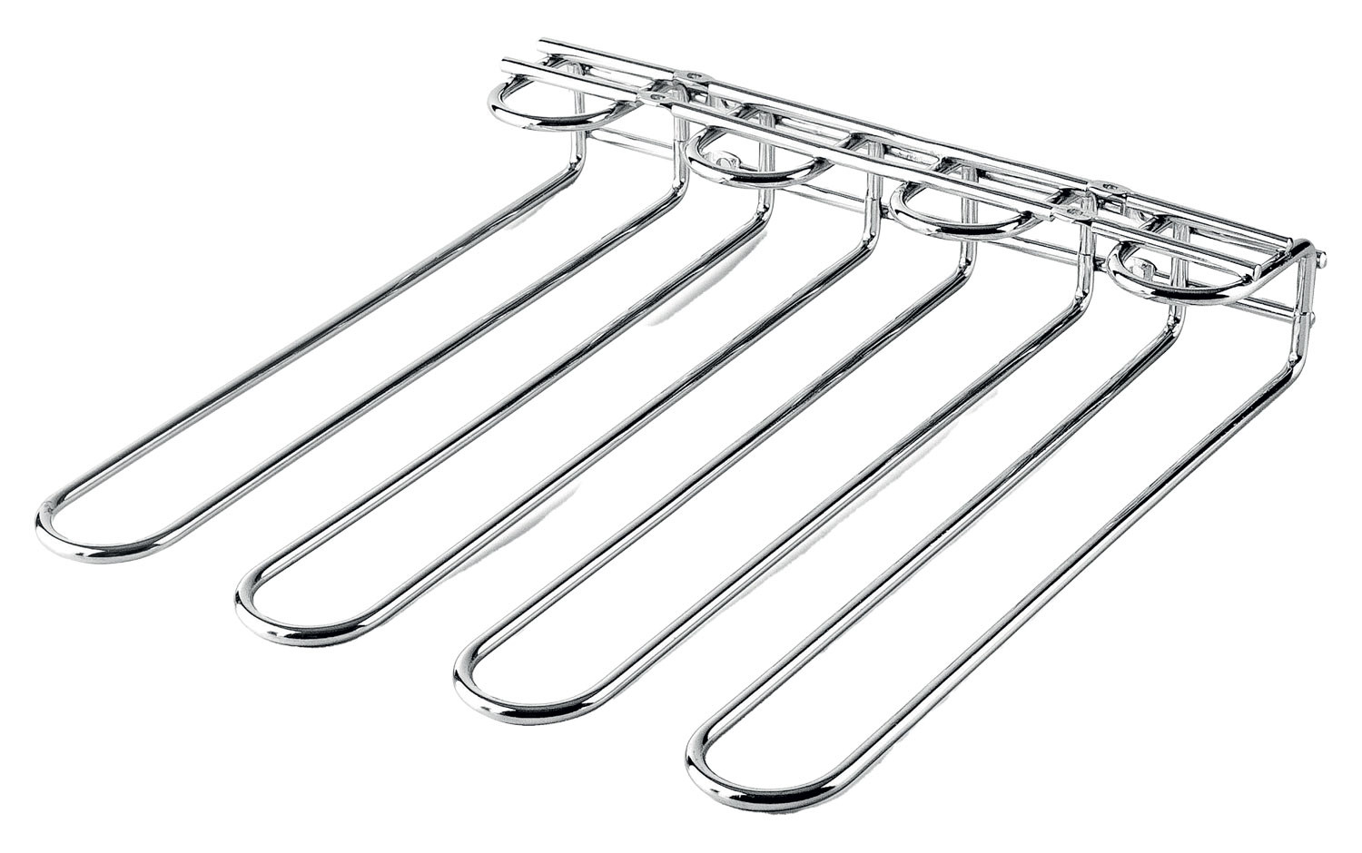 LACOR soporte para copas DUE cromado para hostelería profesional