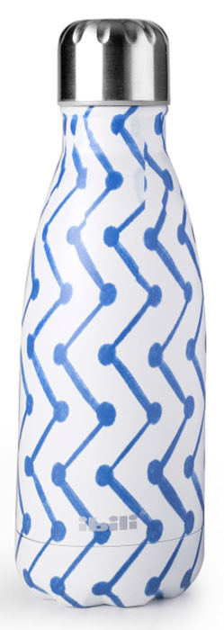 Botella termo inoxidable Zigzag de Ibili