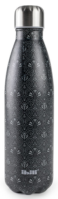 Botella termo inoxidable Baroque Blue de Ibili